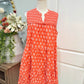 Womens Crown & Ivy Smocked Floral Dress Medium EUC
