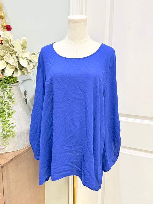 Womens Umgee Air Flow Blouse XL EUC