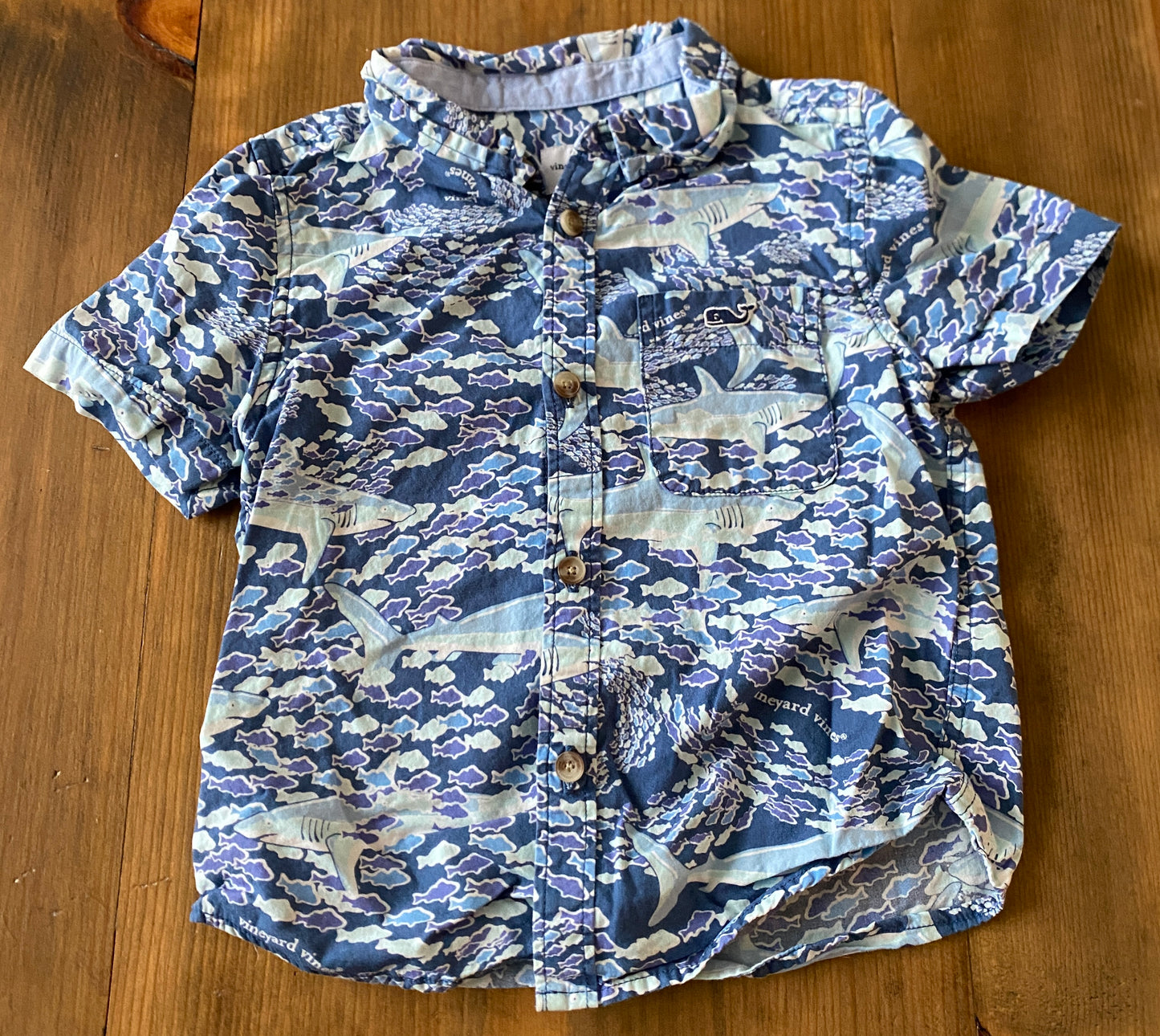 Boys Vineyard Vines Button Up Sz 18 mth