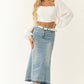 Womens Signature8 Denim Skirt Small NWT