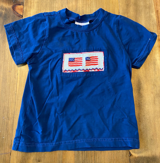 Boys The Smocking Place Tshirt Sz 3