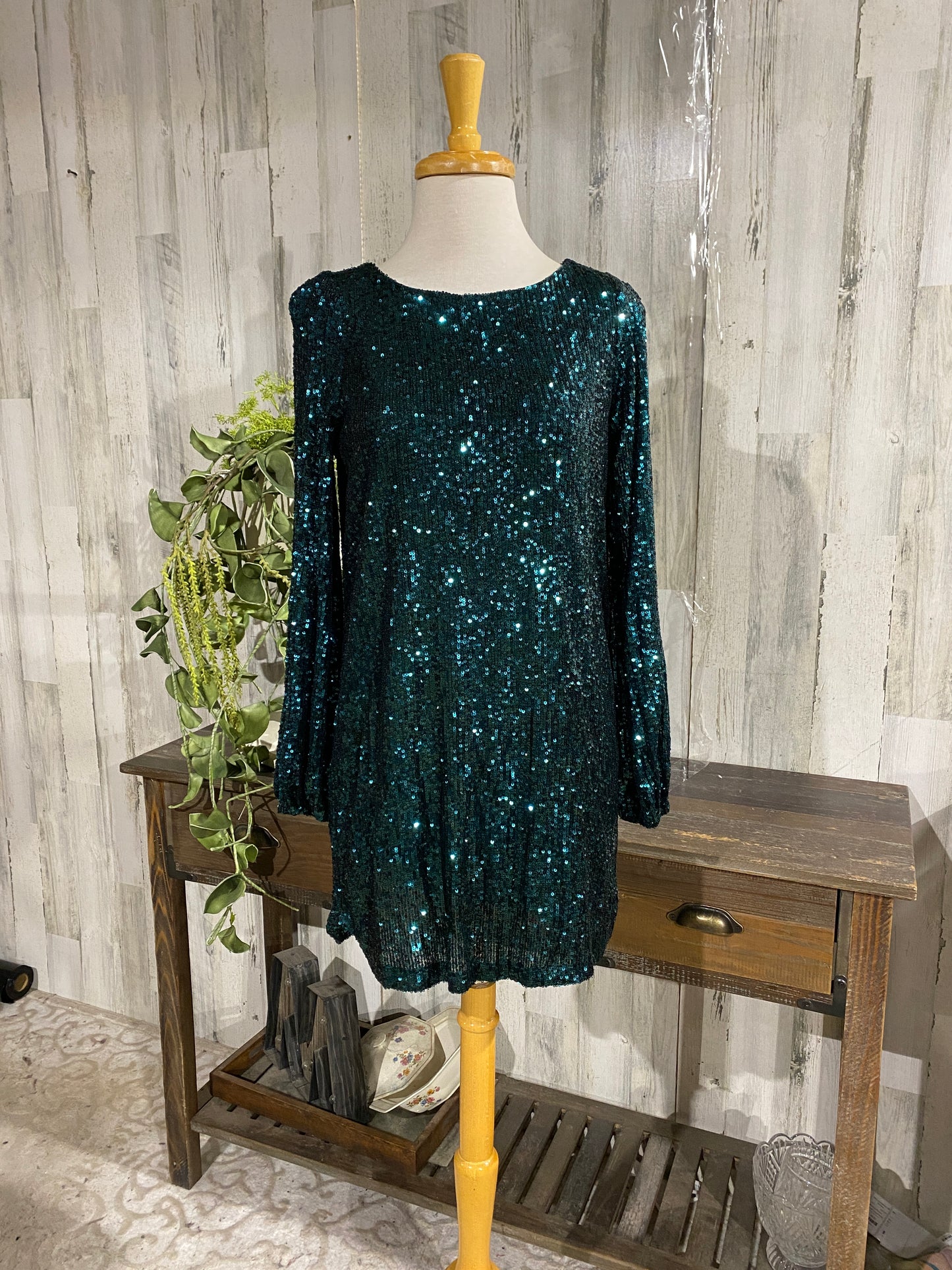 Womens Steve Madden Sequin Dress Medium