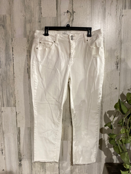 Womens White Jeans Size 16