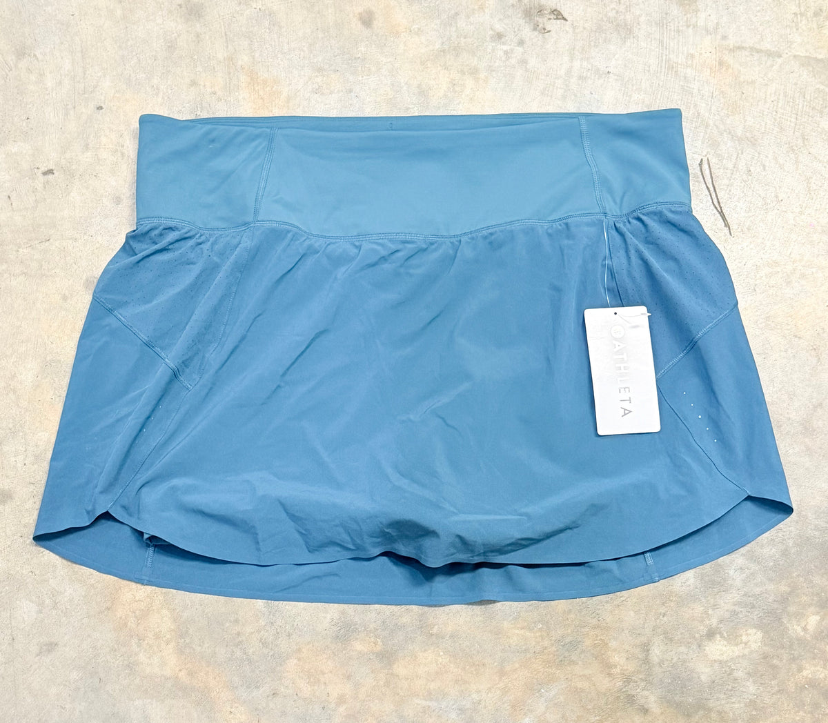 Womens Athleta Teal Skort 2X NWT