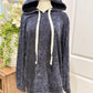 Womens Zenana Acid Wash Pullover 1X EUC