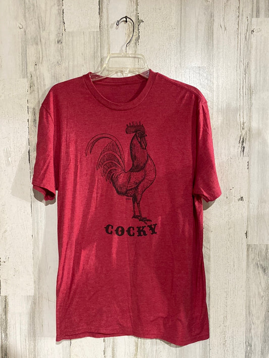 Mens Cocky Tshirt Size Large