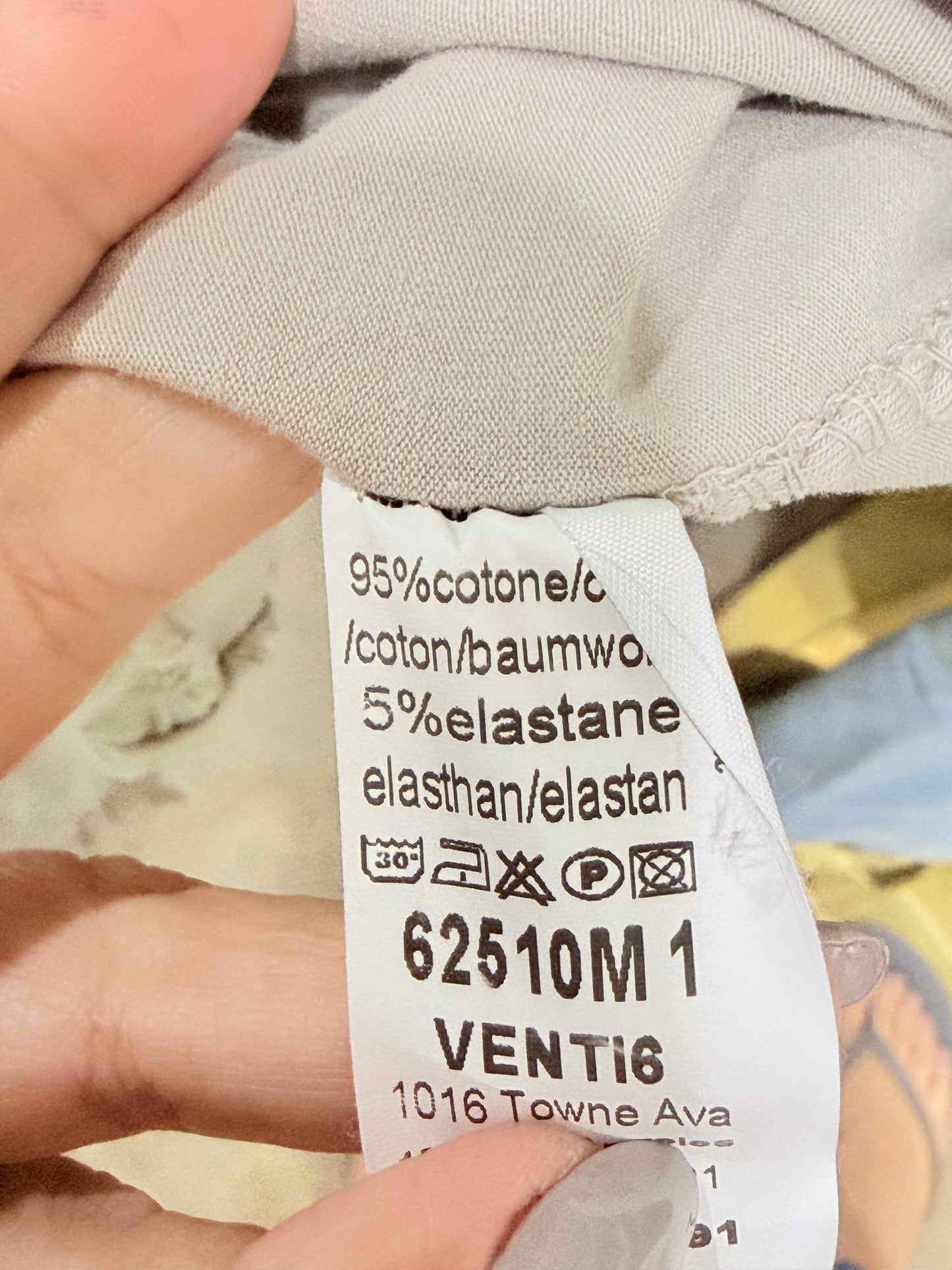 Womens Venti6 Hi-Lo Tshirt Large EUC