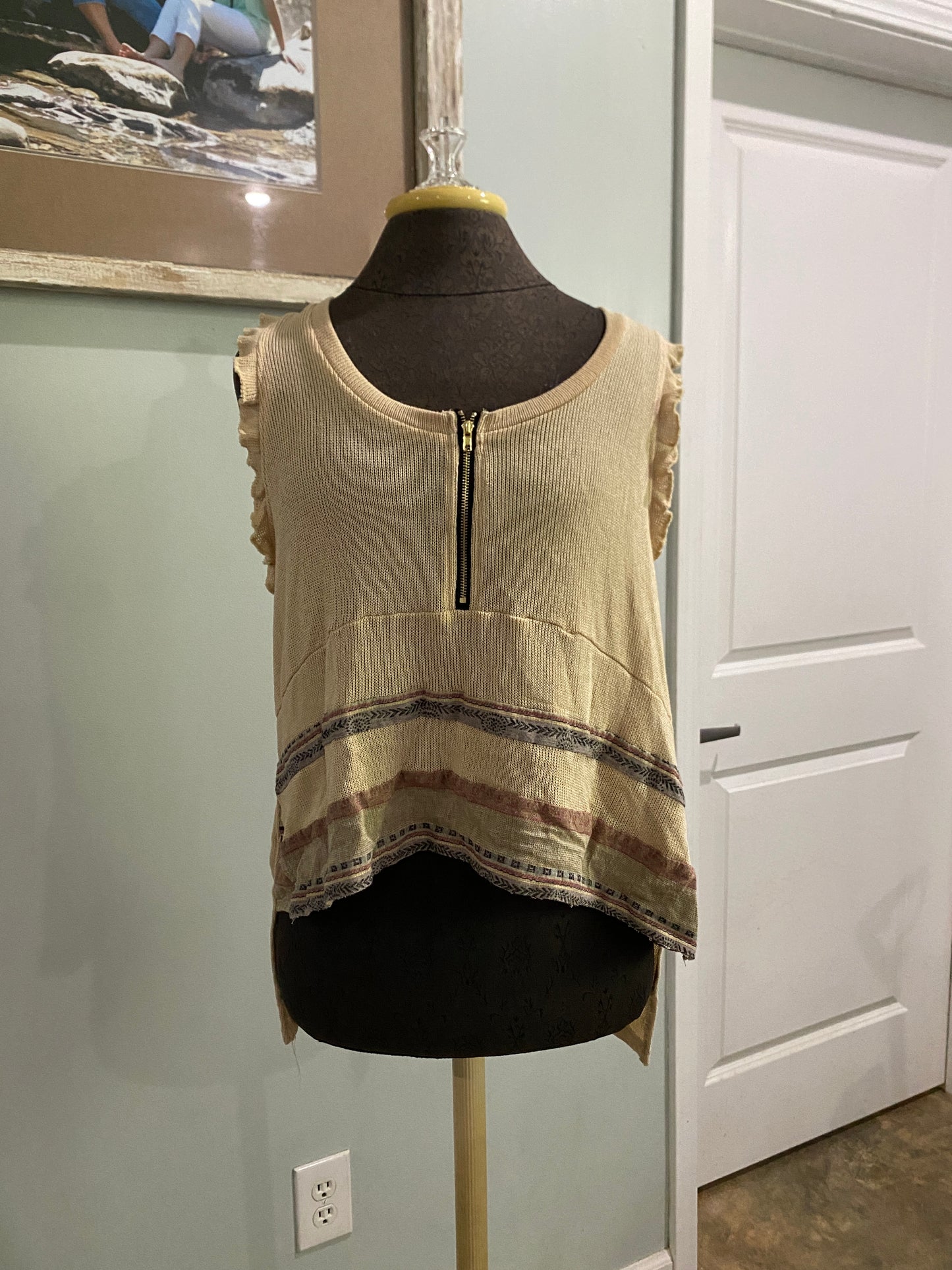 Womens POL High Low Tank Size Small