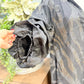 Womens Black Puffy Sleeve Dress Large EUC