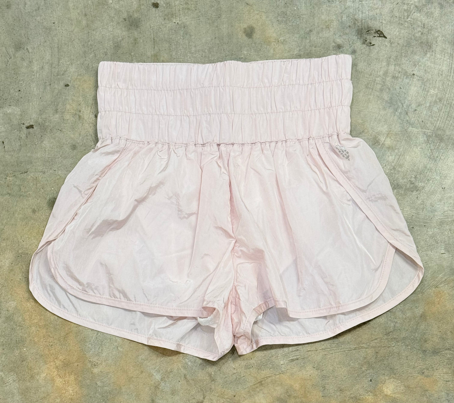 Womens Pink Free People Movement Shorts Medium EUC