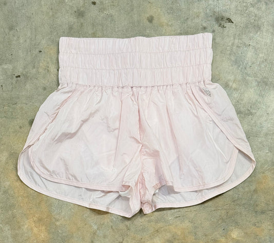 Womens Pink Free People Movement Shorts Medium EUC