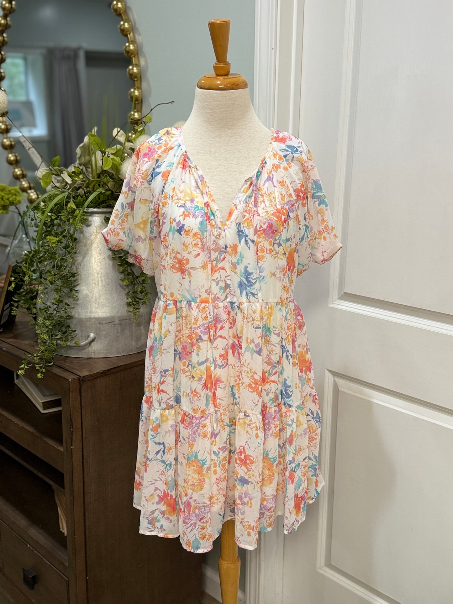 Womens Peach Love Dress Size Medium