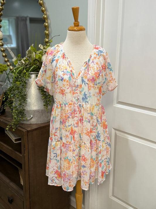 Womens Peach Love Dress Size Medium