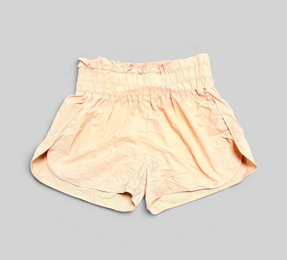 Womens Zenana Peach Athletic Shorts XL EUC