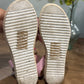 Womens Pierre Dumas Pink Wedges Size 9
