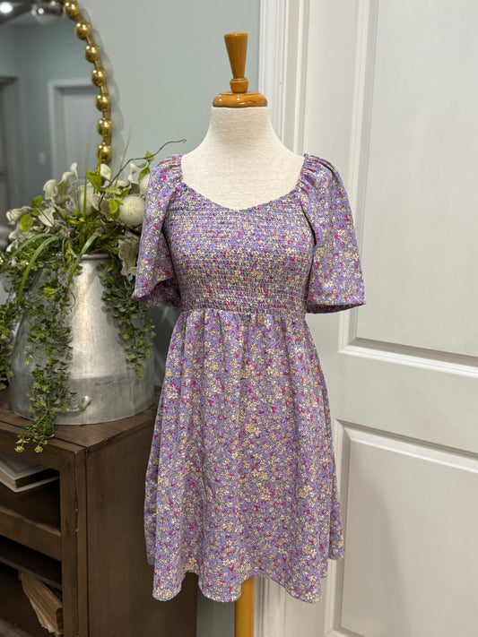 Womens Sunday Up Smocked Dress Size Medium