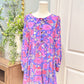 Womens Rustty Dustty Floral Romper 1X EUC