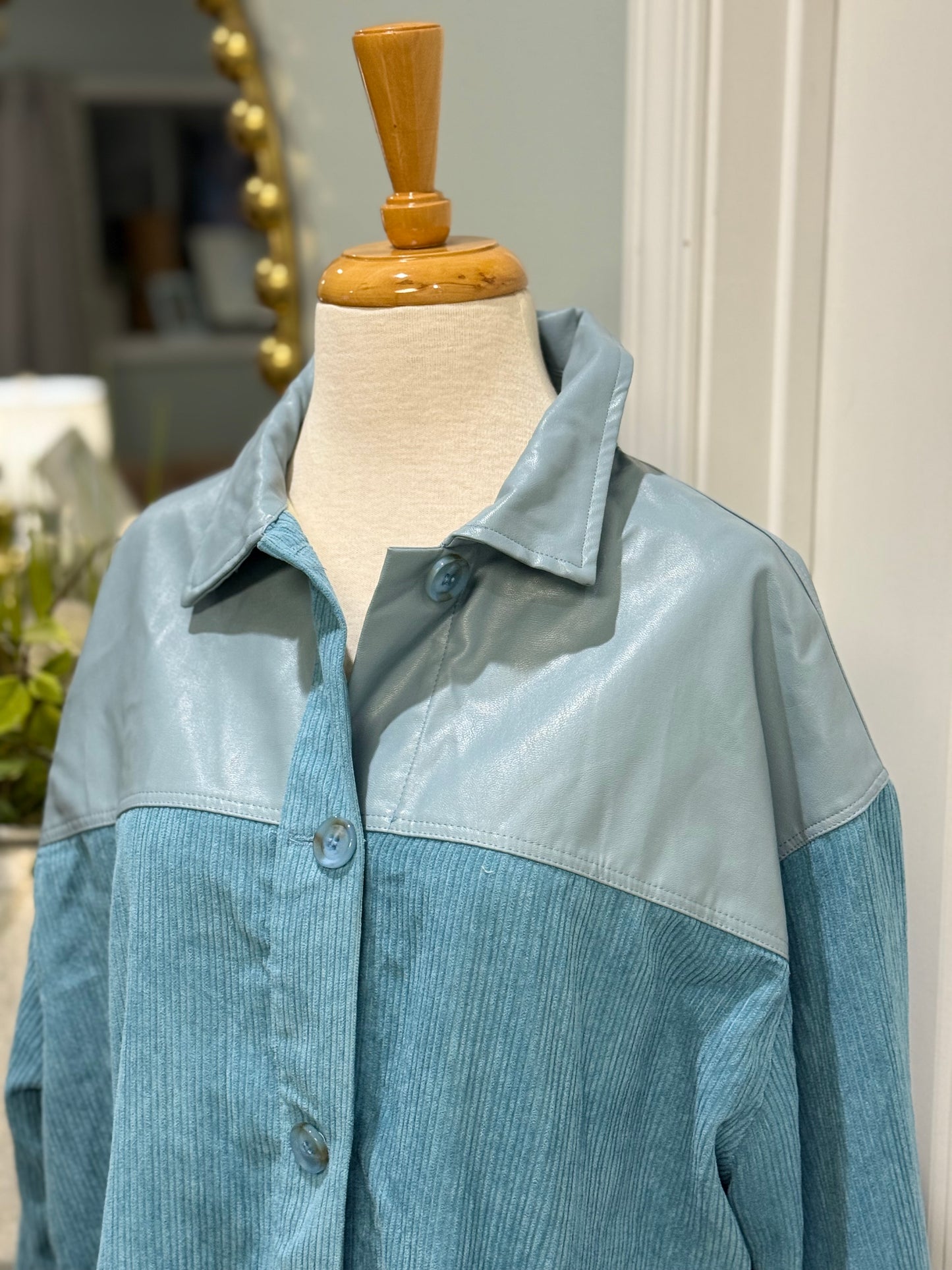 Womens Glam Shacket Size Large NWT