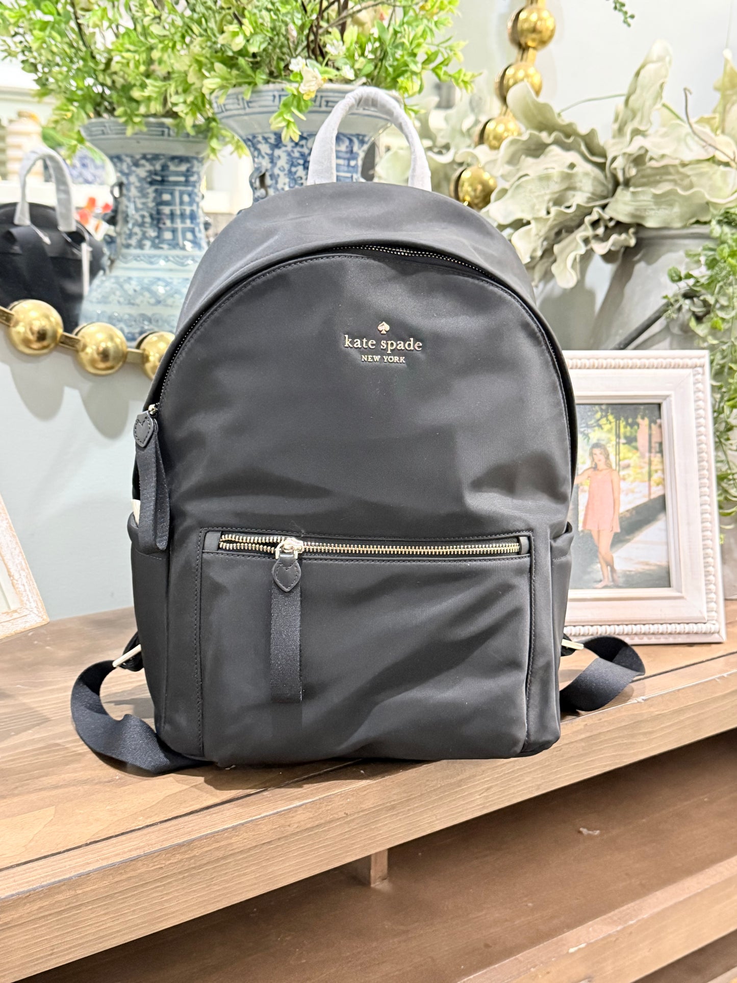 Kate Spade Black Backpack NWT