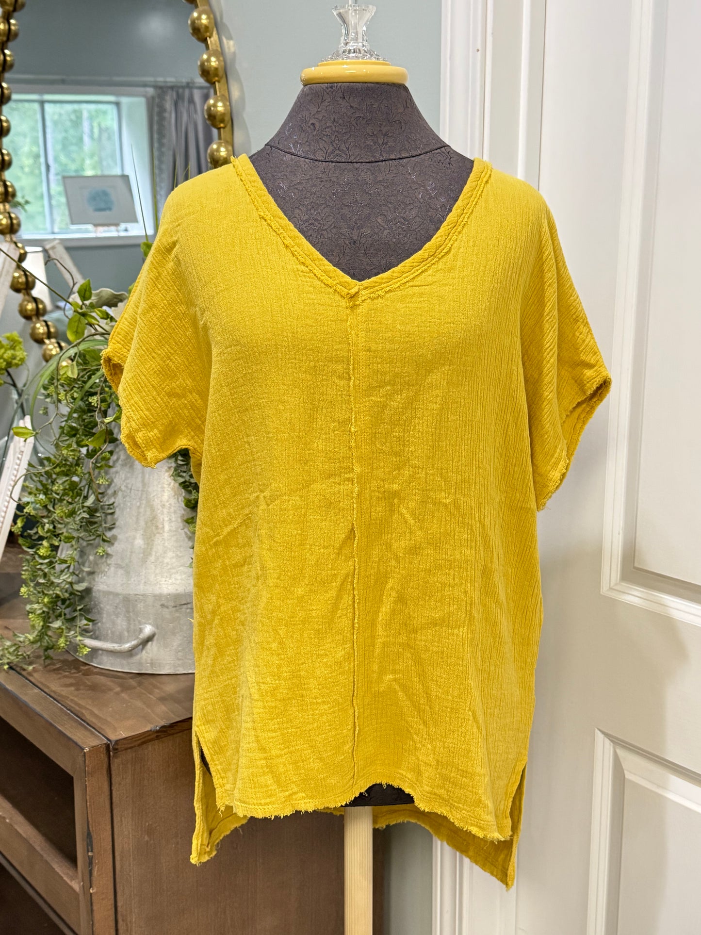 Womens La Miel Blouse Medium NWT