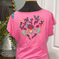 Womens Johnny Was Tshirt Embroidered Dress Large Retails $255