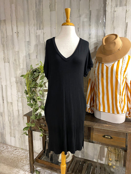 Womens Tshirt Style Dress LA Made XSmall