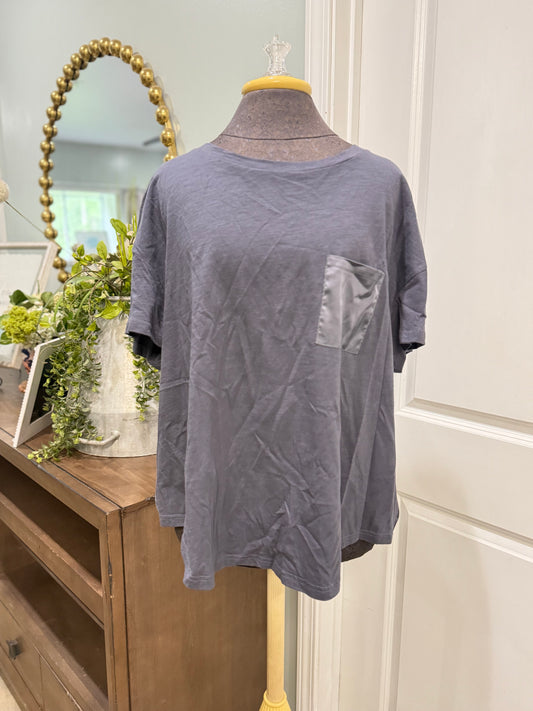 Womens Mittoshop Pocket Tee Large NWT