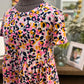 Womens Crown & Ivy Leopard Dress Small EUC