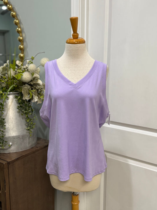 Womens DSG Ribbed Tank Size 2X