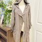 Womens Lightweight Taupe Jacket 1X EUC