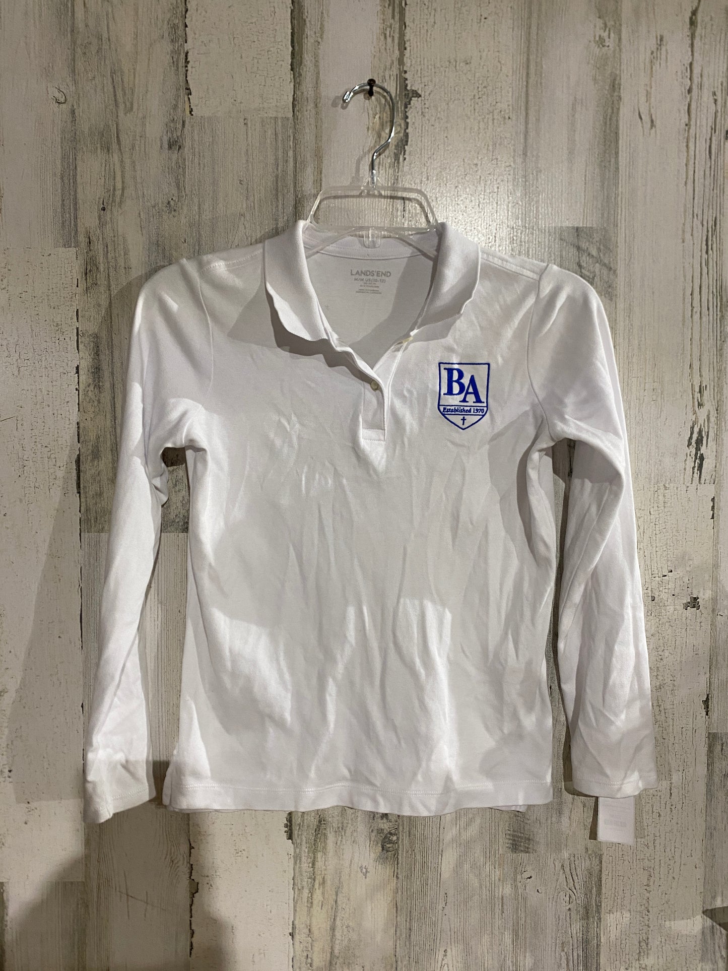 Girls BA Land's End Uniform Top Medium