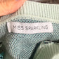 Womens Miss Sparkling Butterfly Sweater L/XL EUC