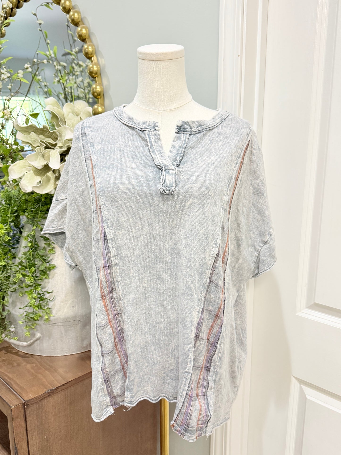 Womens J.Her Blouse Size Large EUC