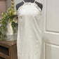 Womens Trina Turk White Quilted Dress Size 2 (Small) NWT