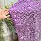 Womens Purple Floral Dress 1XL