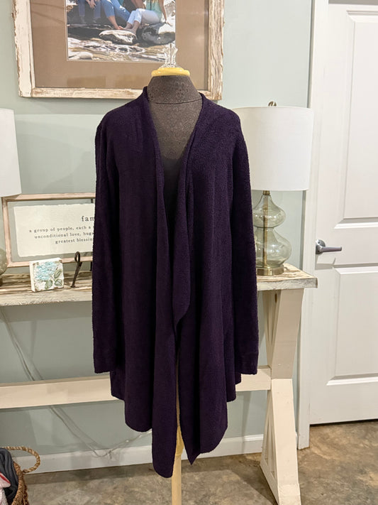 Womens Barefoot Dreams Cardigan L/XL