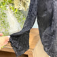 Womens Origami Black Denim Jacket L/XL