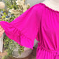 Womens Spink Hot Pink Romper 1XL EUC