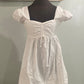 Womens Planet Gold Smocked Dress Size Medium