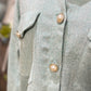 Womens Hyfve Button Down Medium EUC