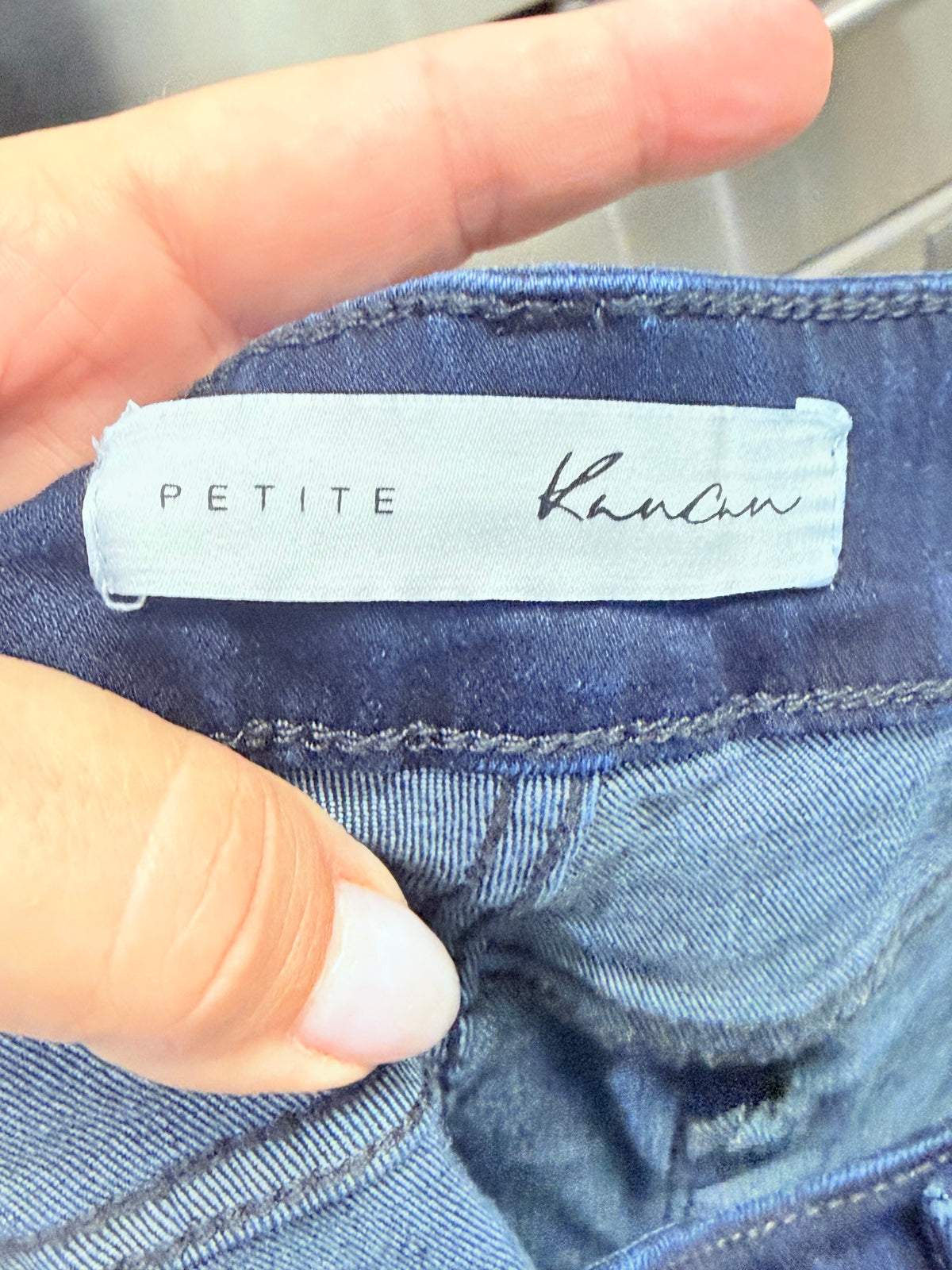 Womens Kancan Petite Flare Jeans Size 13 EUC