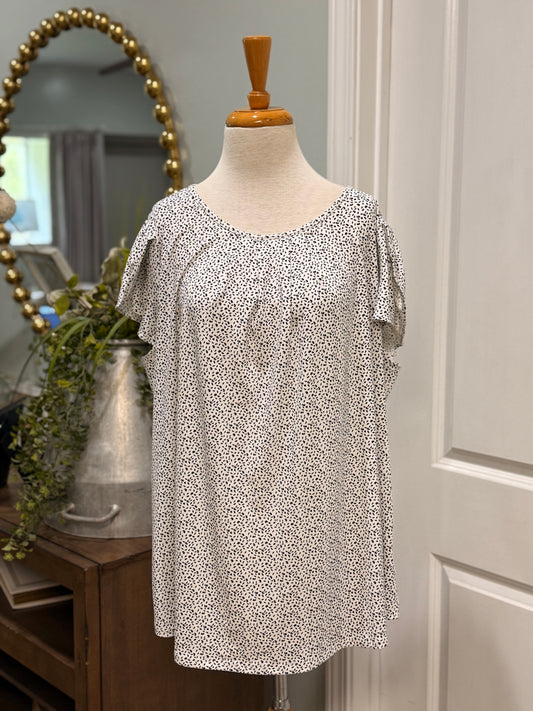Womens Adrianna Papell Blouse Size 1X