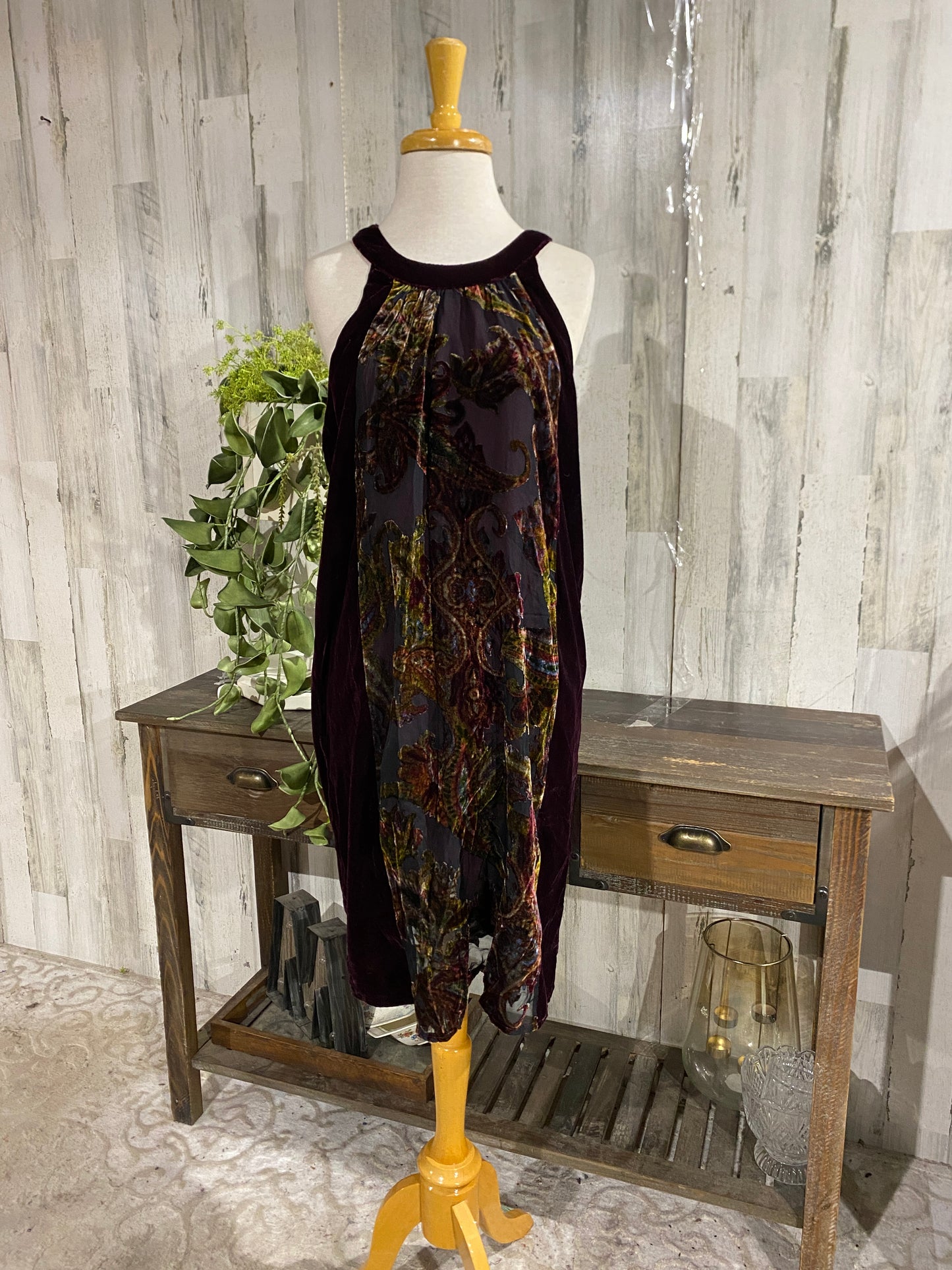 Womens Velvet Mystree Velvet Dress Large