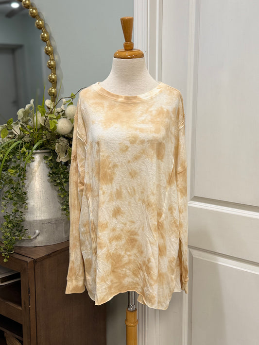 Womens Easel Long Sleeve Tshirt Size Medium