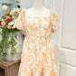 Womens Blu Pepper Floral Mini Dress Medium EUC