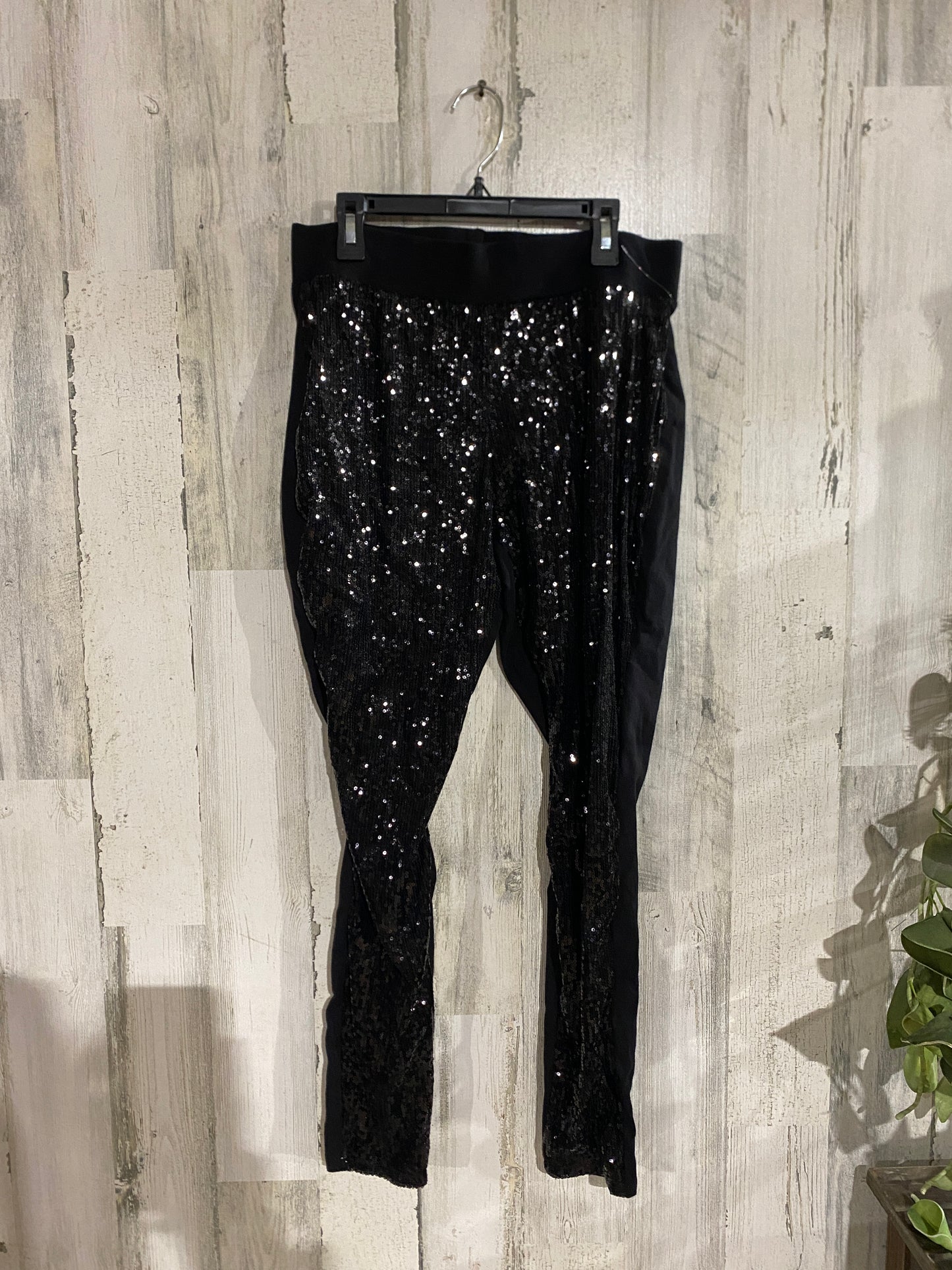 Womens Sequin Leggings Torrid Sz 0