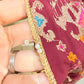 Womens Burgundy Embroidered Tunic Large EUC