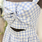 Womens Gilli Checkered Dress Medium EUC