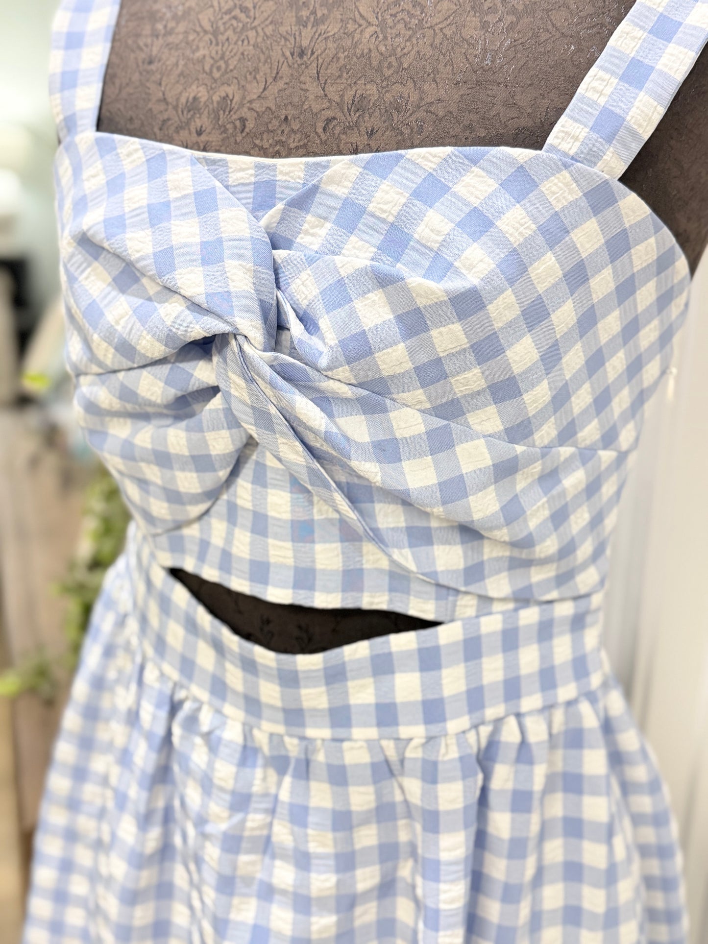 Womens Gilli Checkered Dress Medium EUC