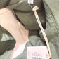Womens Z Supply Green Cotton Button Down XS/S NWT
